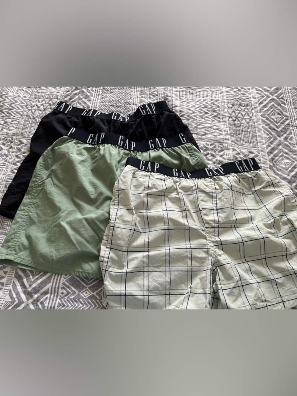 GAP Men's Cotton Boxers (3) - NWOT